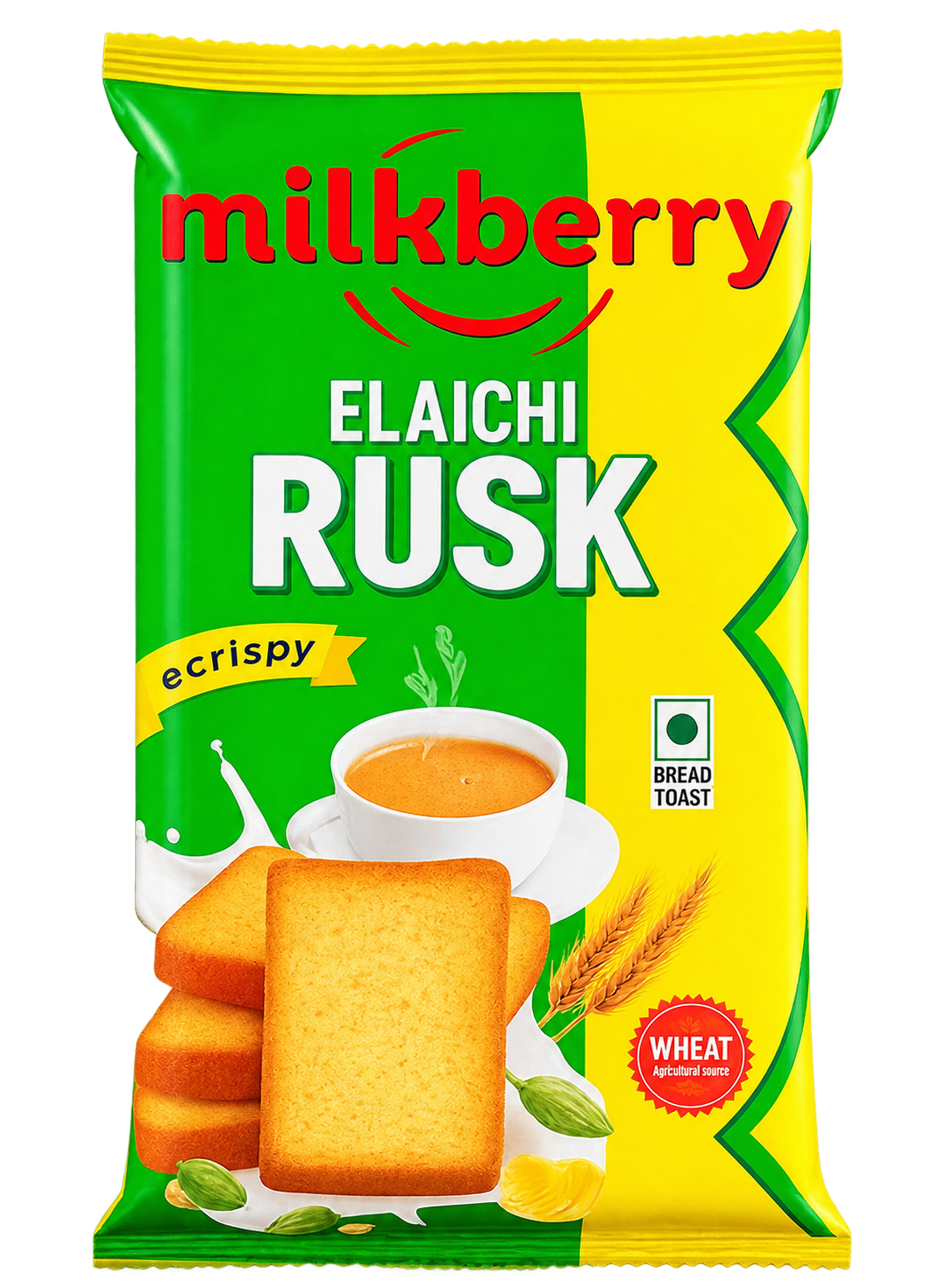 Milkberry Elaichi Rusk