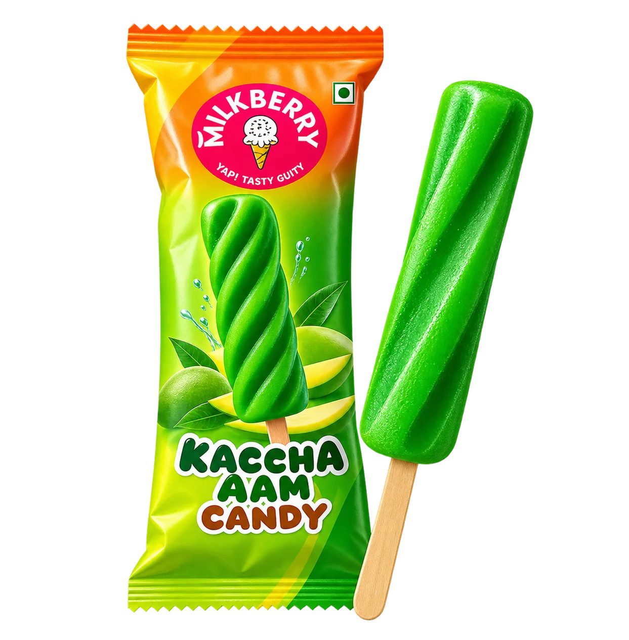 Milkberry Green Mango Candy