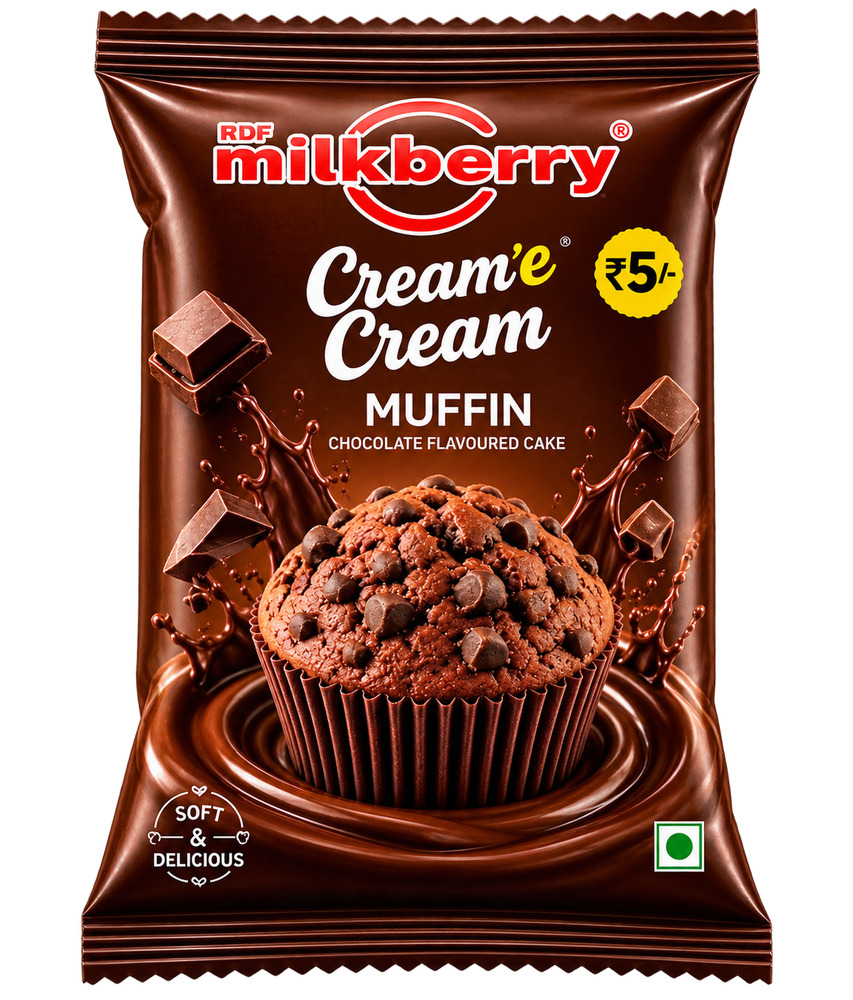 Milkberry Muffin Cup Cake