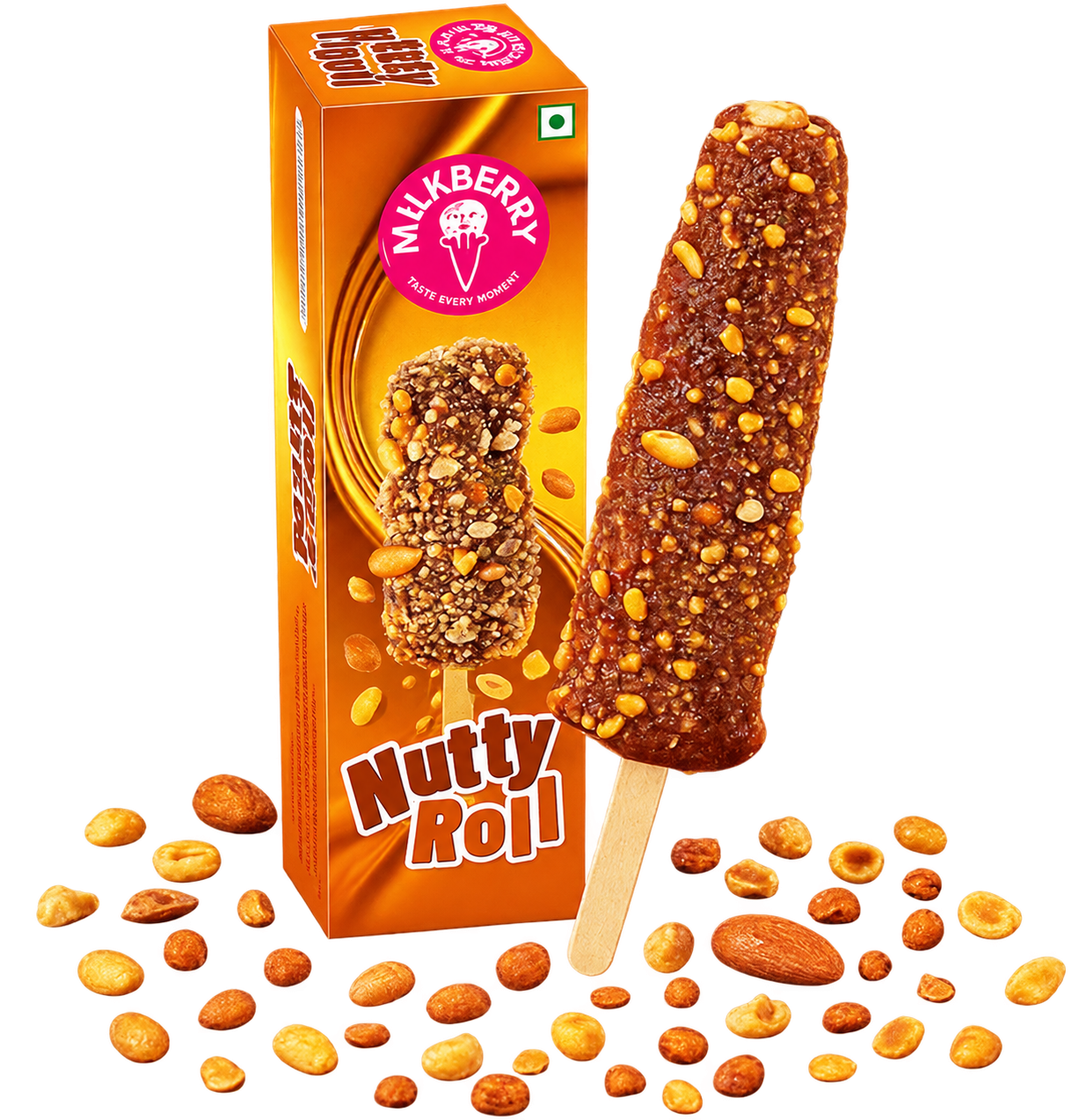 Milkberry Nutty Roll