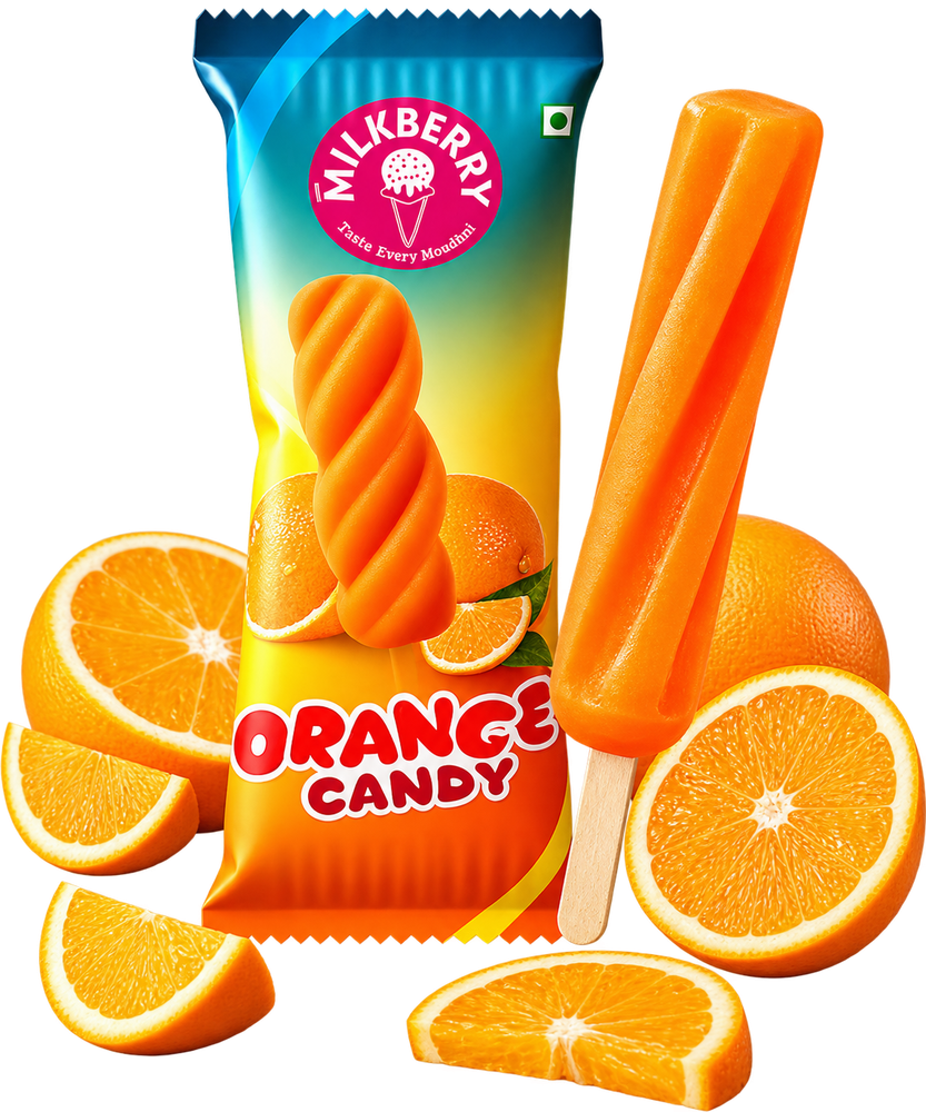 Milkberry Orange Candy