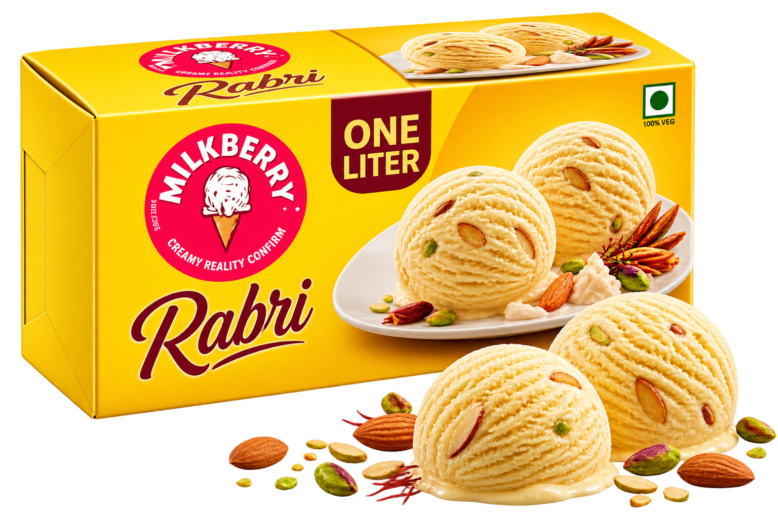 Milkberry 1 Ltr Rabri Family Pack