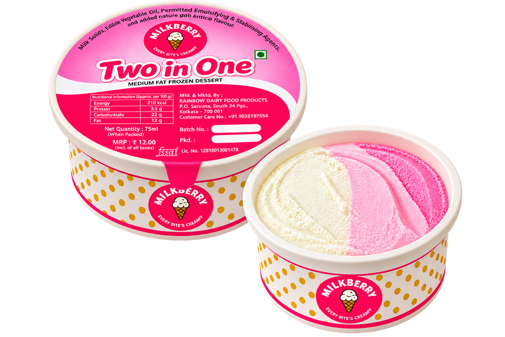 Milkberry Two In One Big Cup